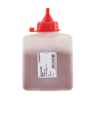 POWDERED CHALK, RED, 250G